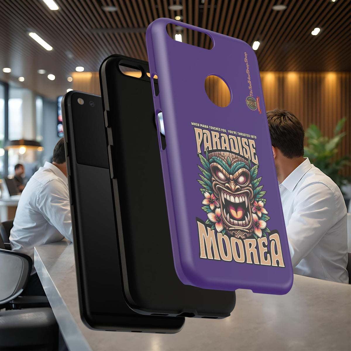 Moorea – Coque Antichoc Premium Tiki Fenua