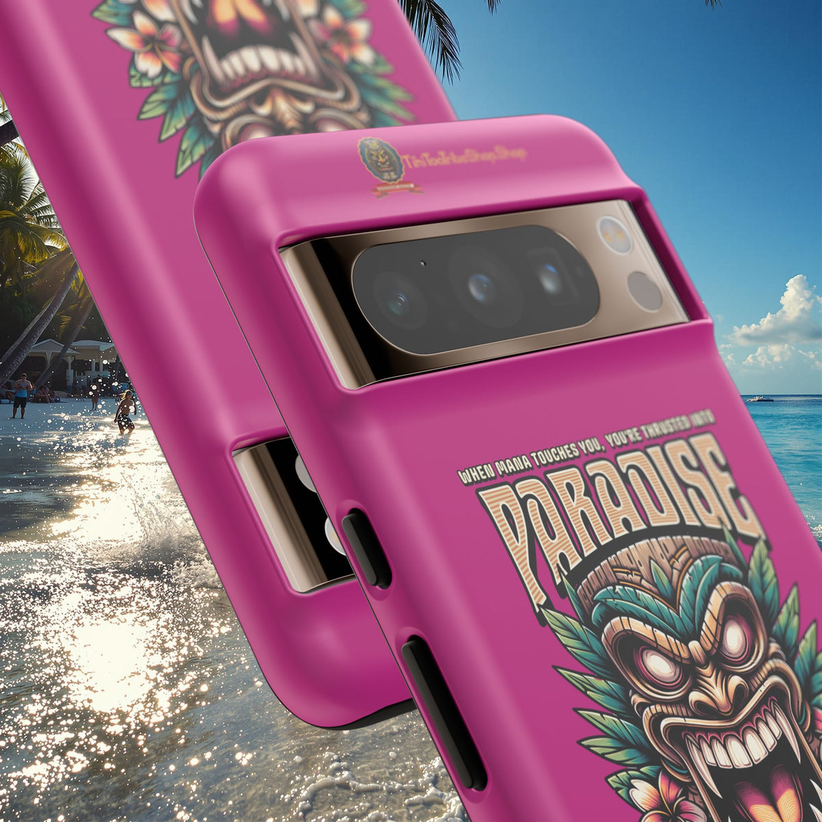 Bora Bora – Coque Antichoc Premium Tiki Élégance
