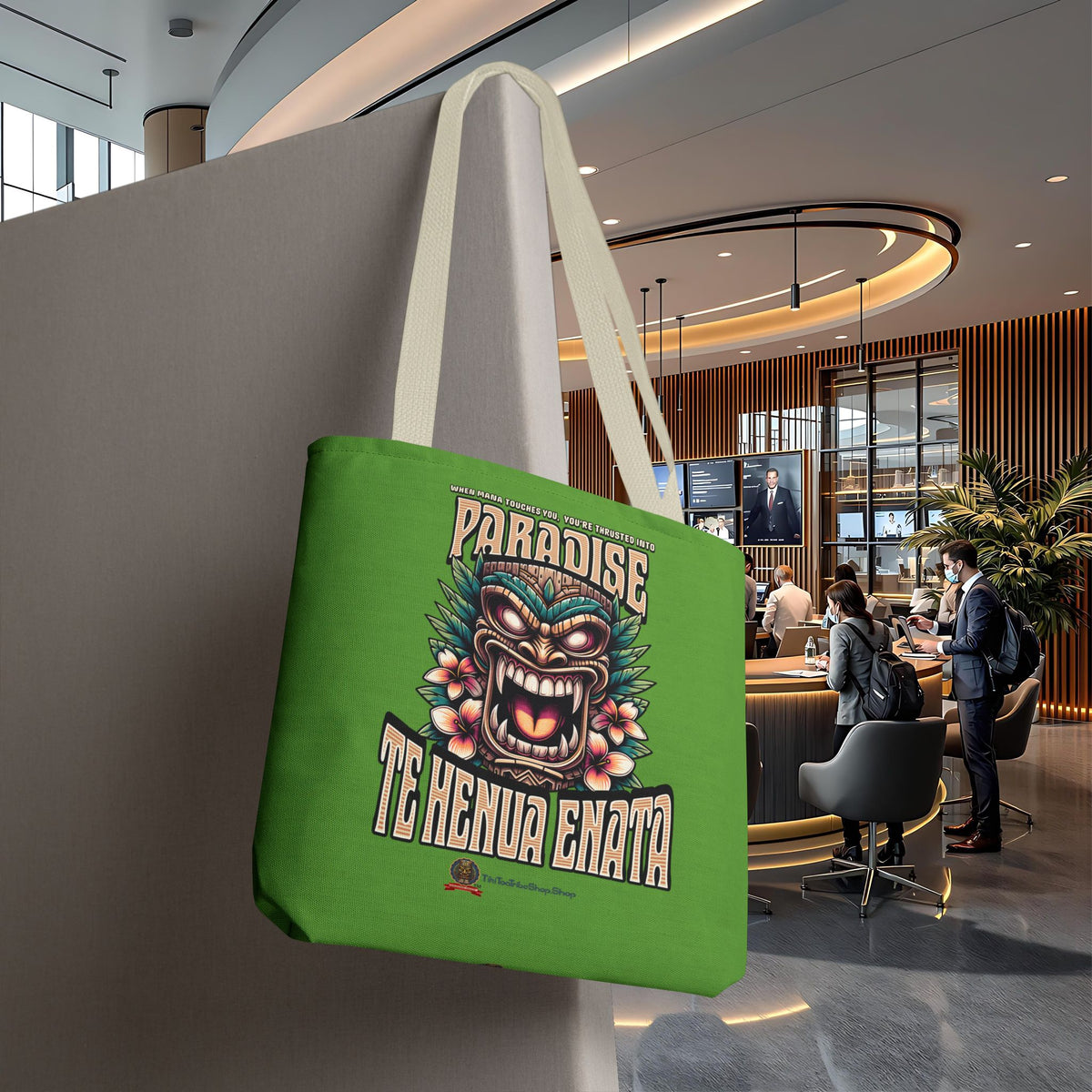 TE HENUA ENATA PARADISE Tote Bag