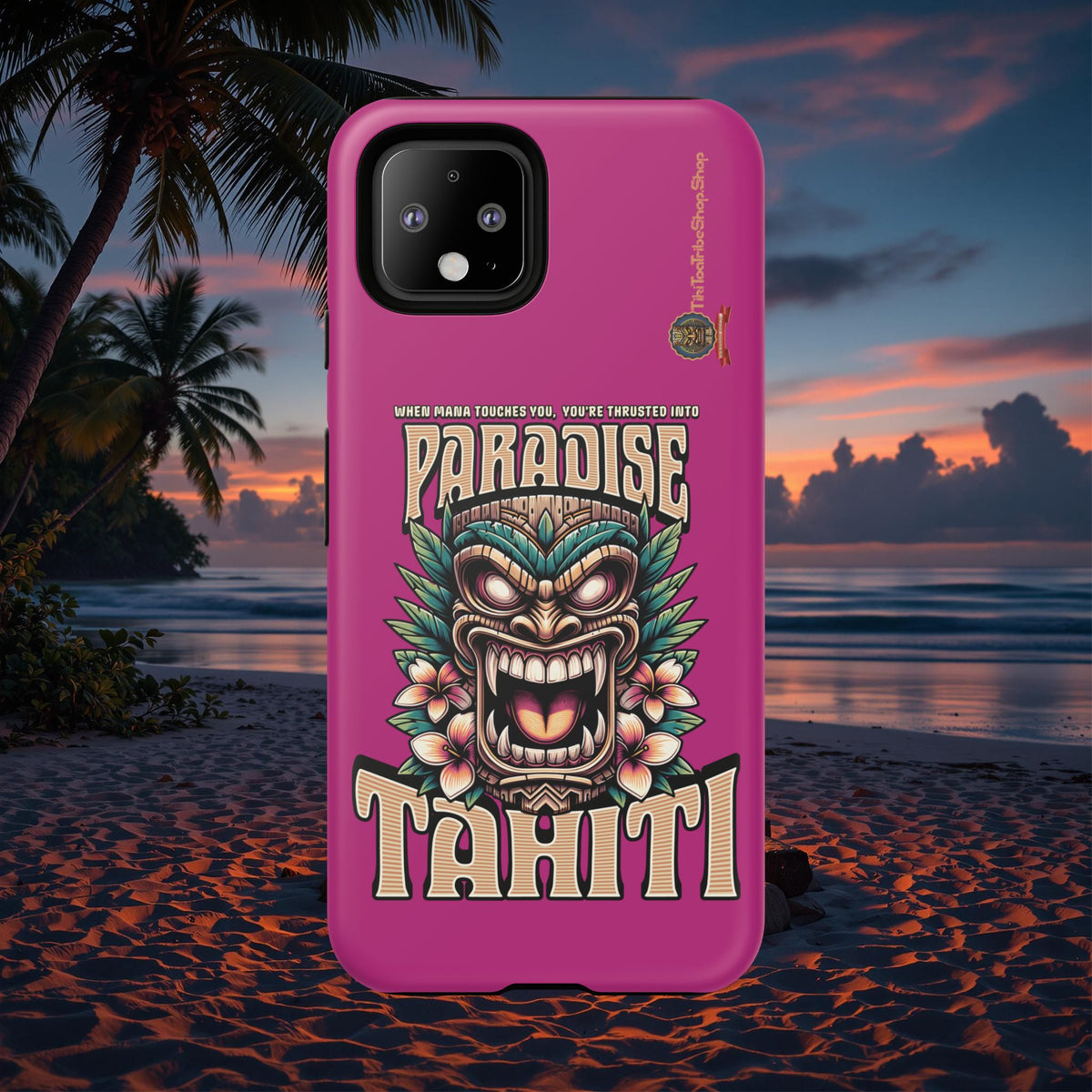 Tahiti – Coque Antichoc Premium Tiki Royal