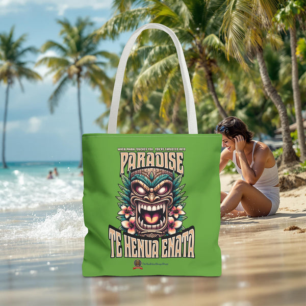 TE HENUA ENATA PARADISE Tote Bag