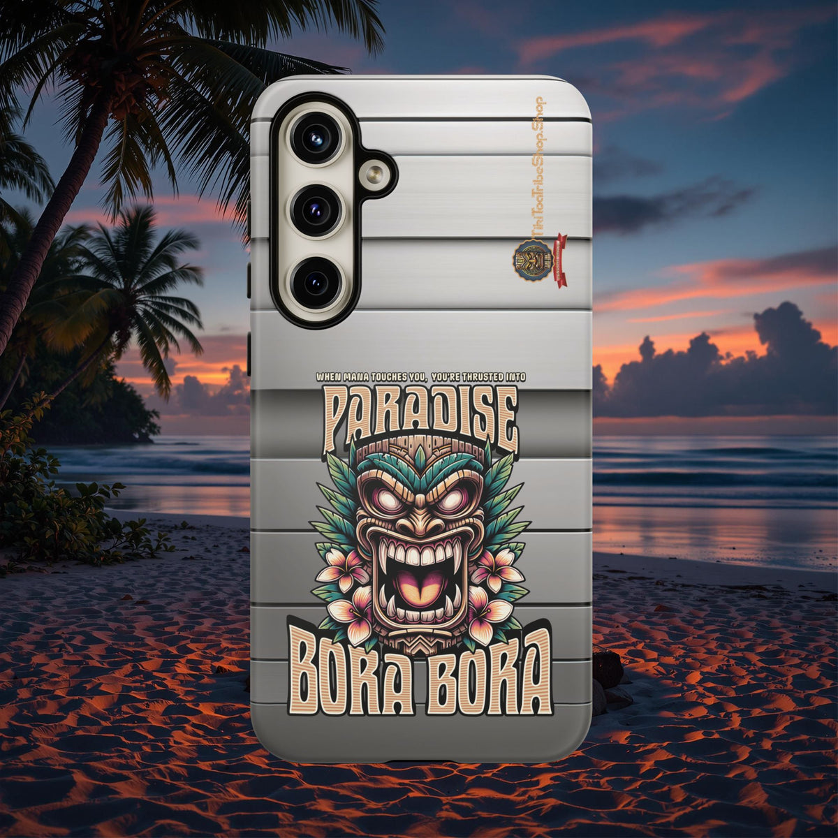 Bora Bora – Coque Antichoc Premium Tiki Élégance