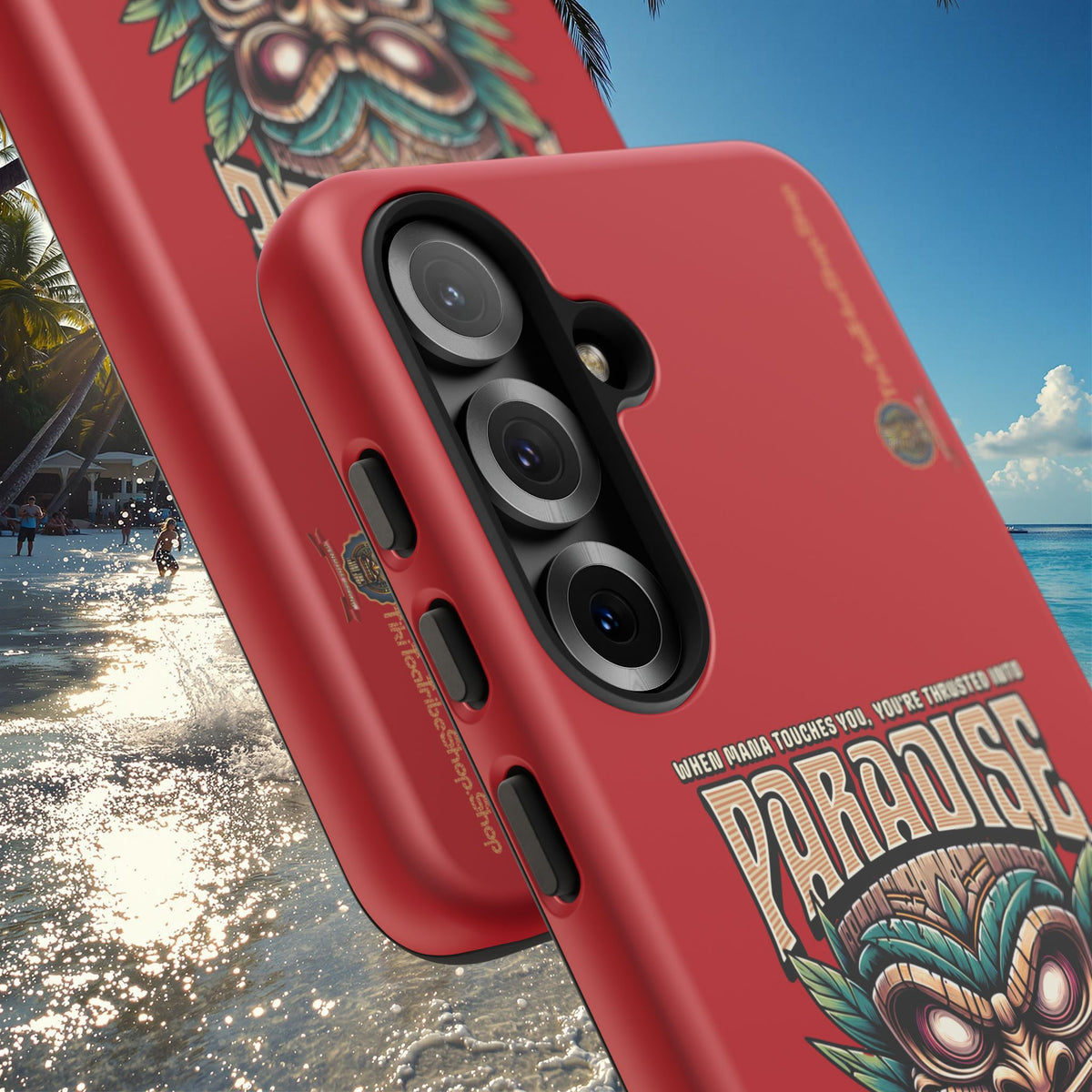 Bora Bora – Coque Antichoc Premium Tiki Élégance