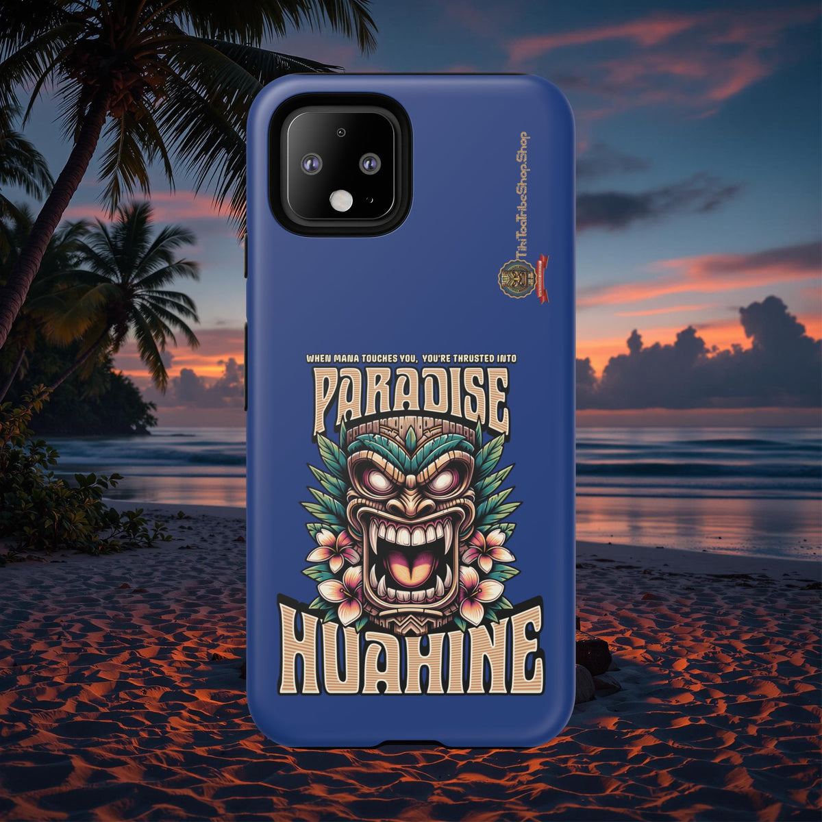 Huahine – Coque Antichoc Premium Tiki Fenua