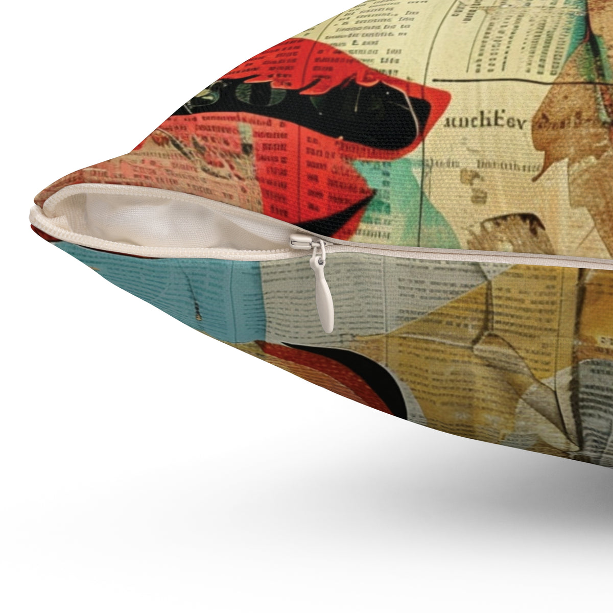 Pop Art Collage Magazine: Fragmented Beauty