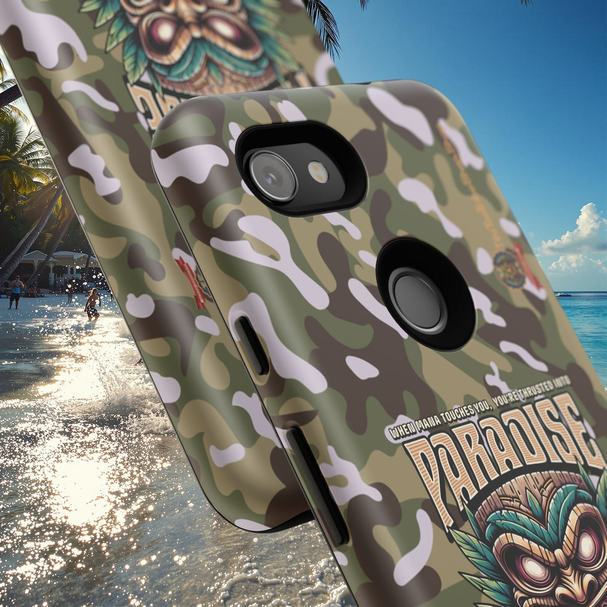 Fenua Guardian – Coque Antichoc Art Polynésien