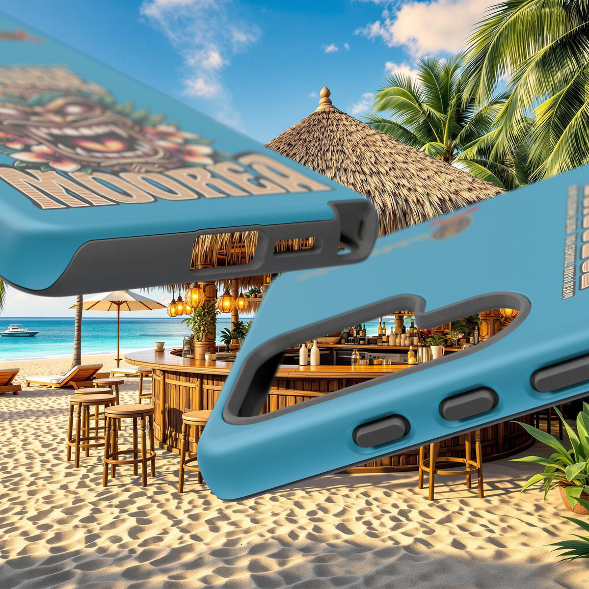 Moorea – Coque Antichoc Premium Tiki Fenua