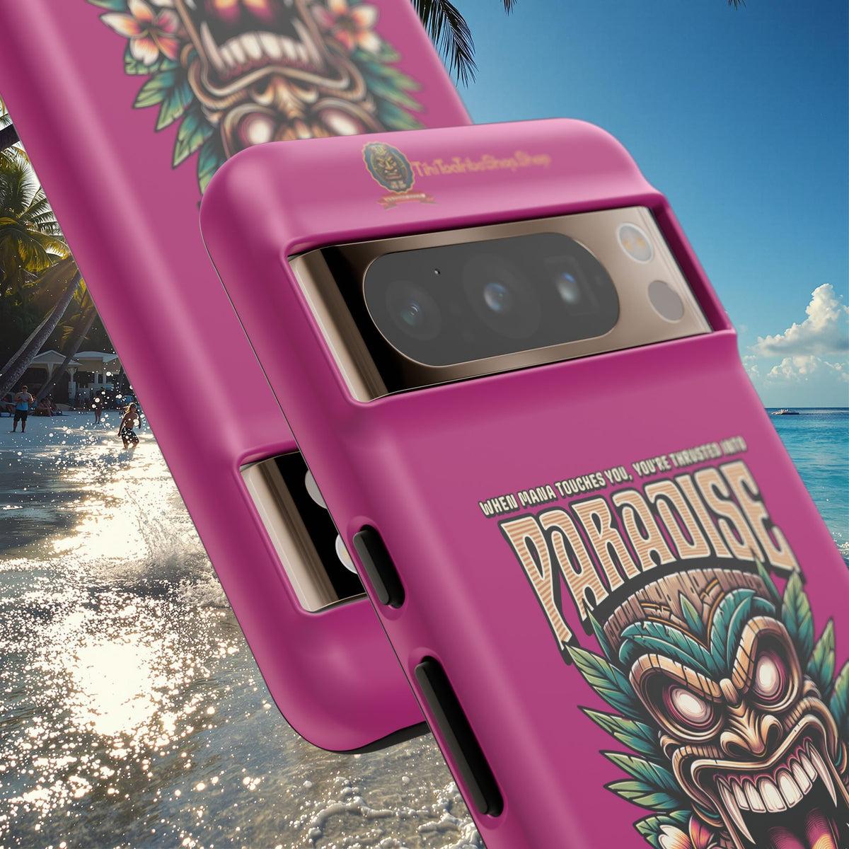 Fenua Guardian – Coque Antichoc Art Polynésien