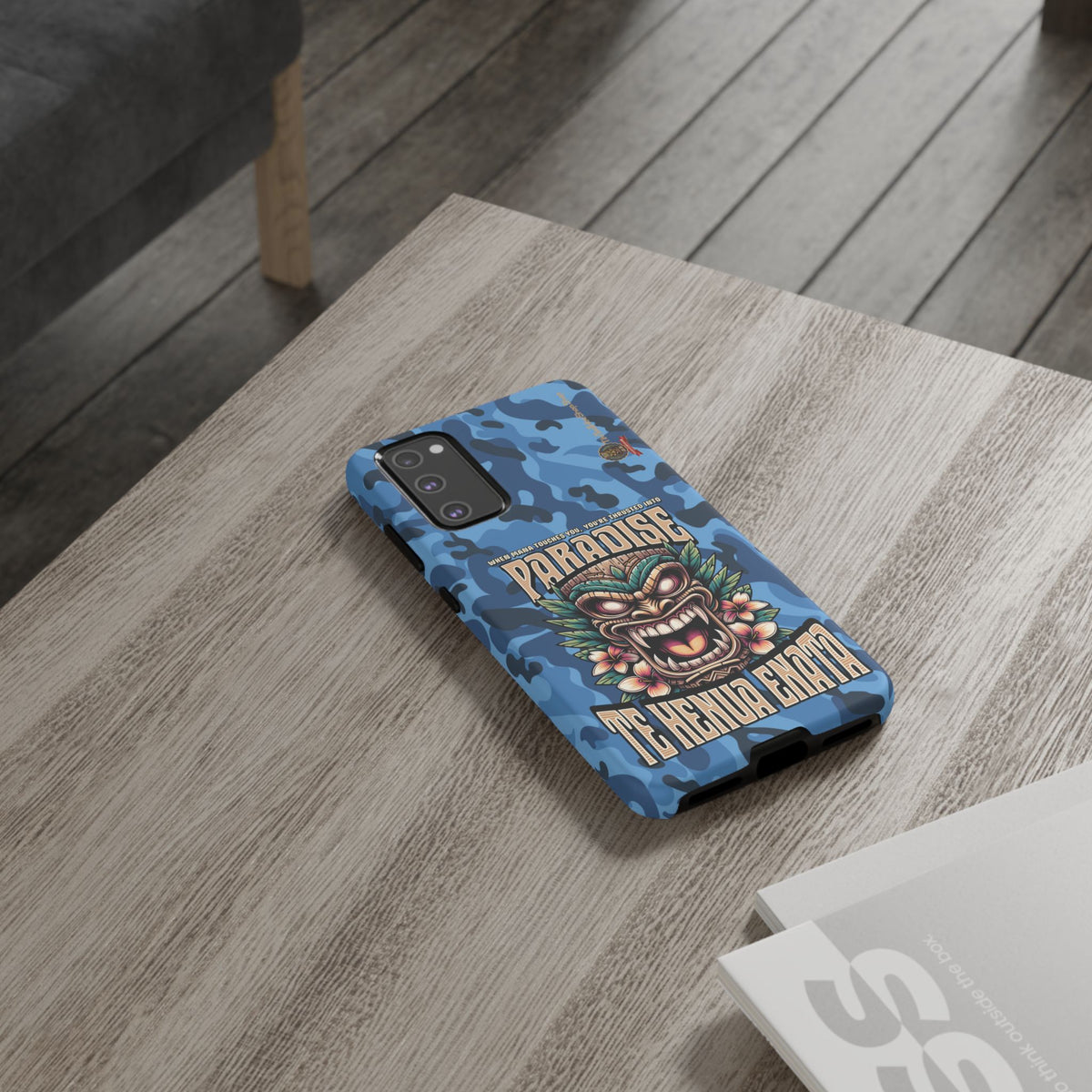 Te Henua Enata – Coque Antichoc Tiki Ancestral & Puissant
