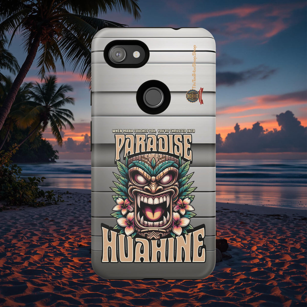 Huahine – Coque Antichoc Premium Tiki Fenua