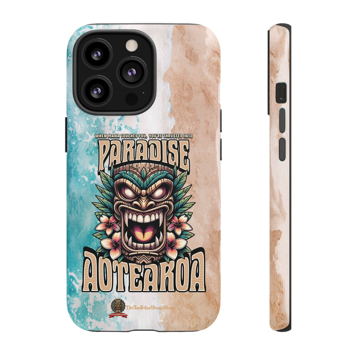 Aotearoa – Coque Antichoc Tiki Maori & Mana Ancestral