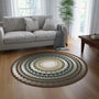 Round Rug or Wall Decoration, Tattoo Spirit – Ancestral Lines