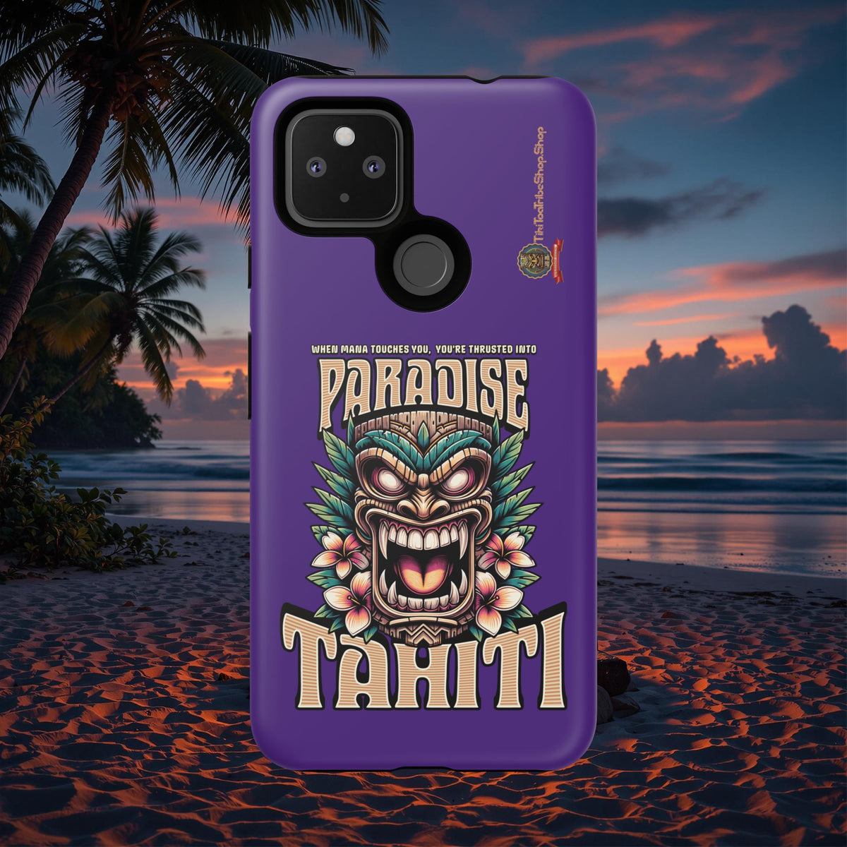 Tahiti – Coque Antichoc Premium Tiki Royal