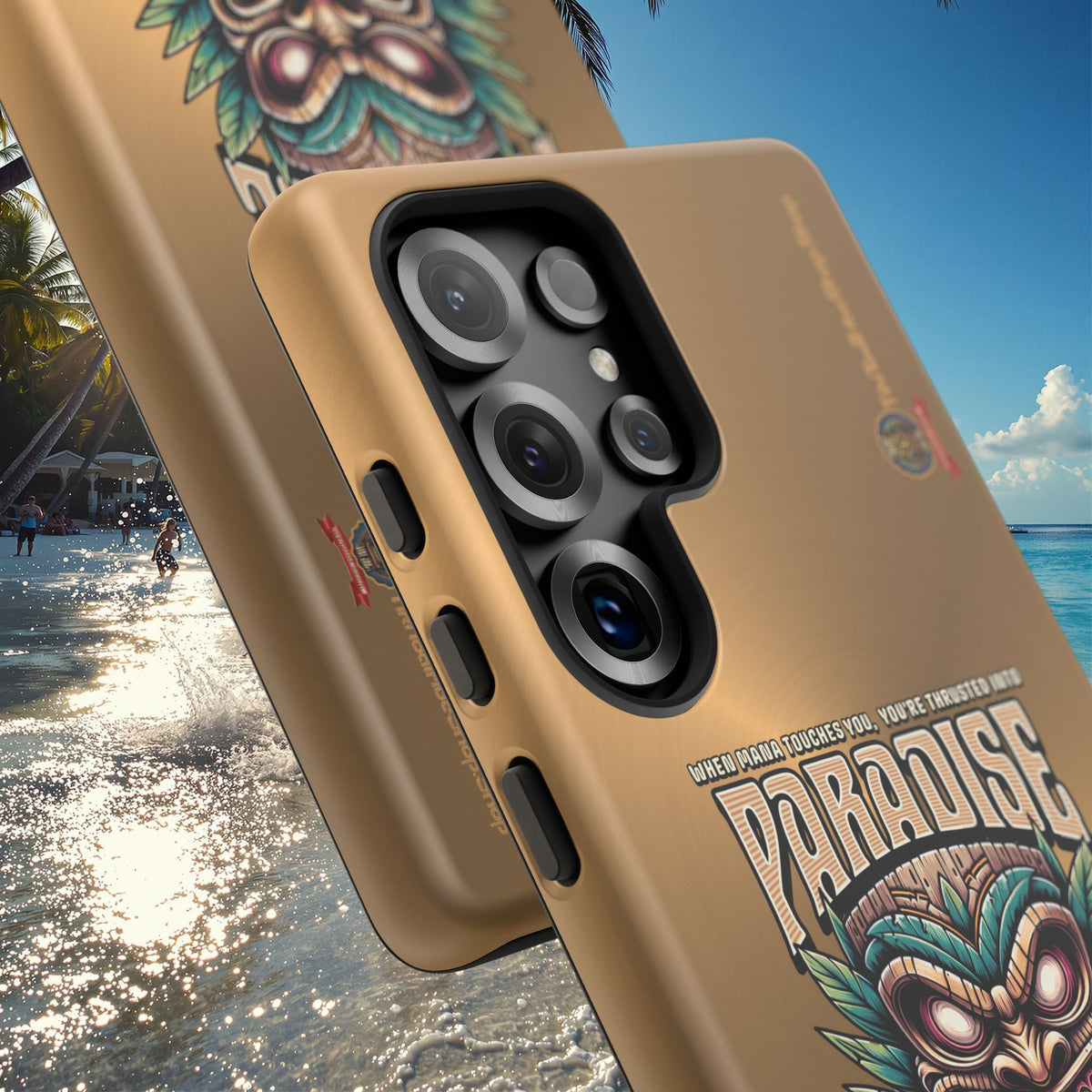 Bora Bora – Coque Antichoc Premium Tiki Élégance