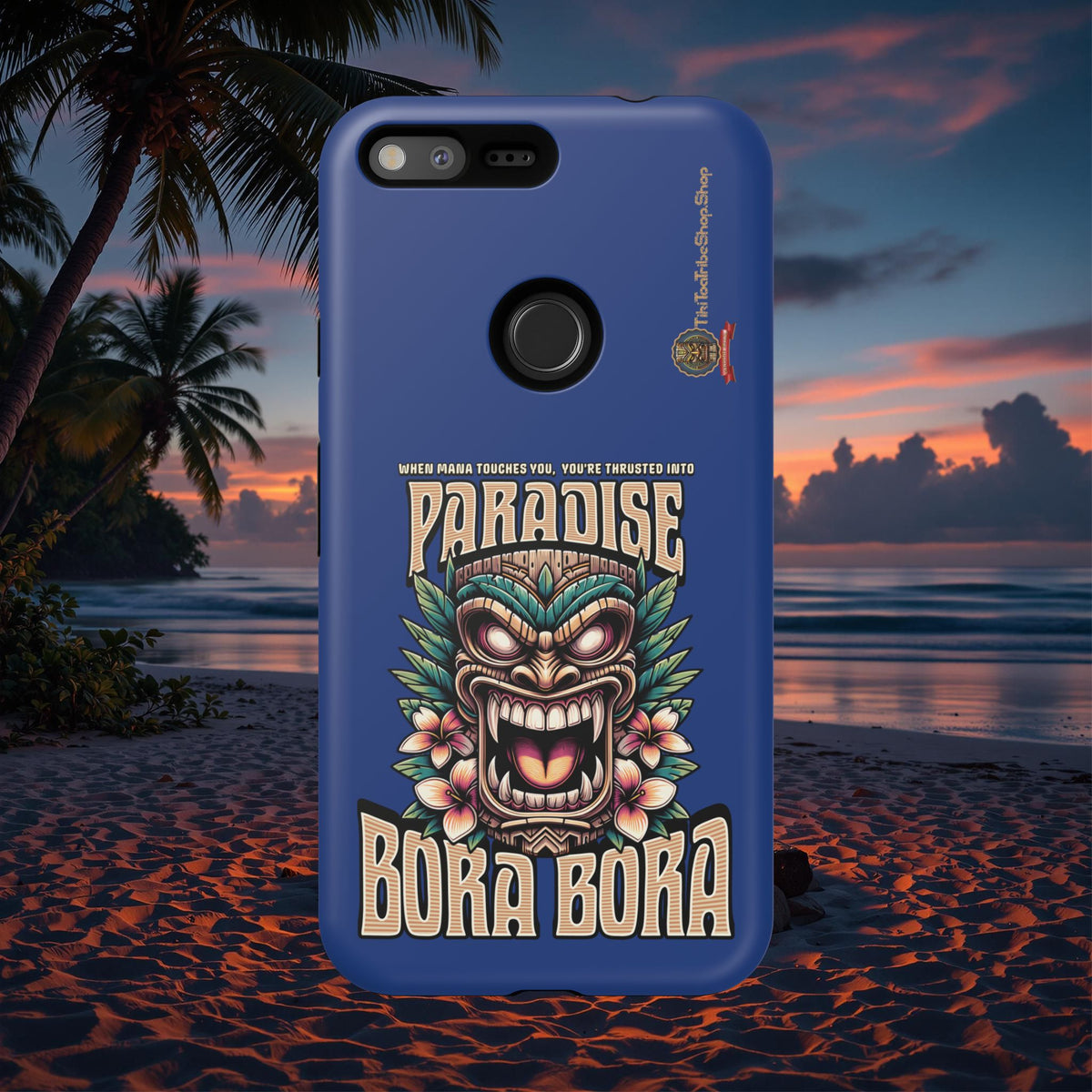 Bora Bora – Coque Antichoc Premium Tiki Élégance