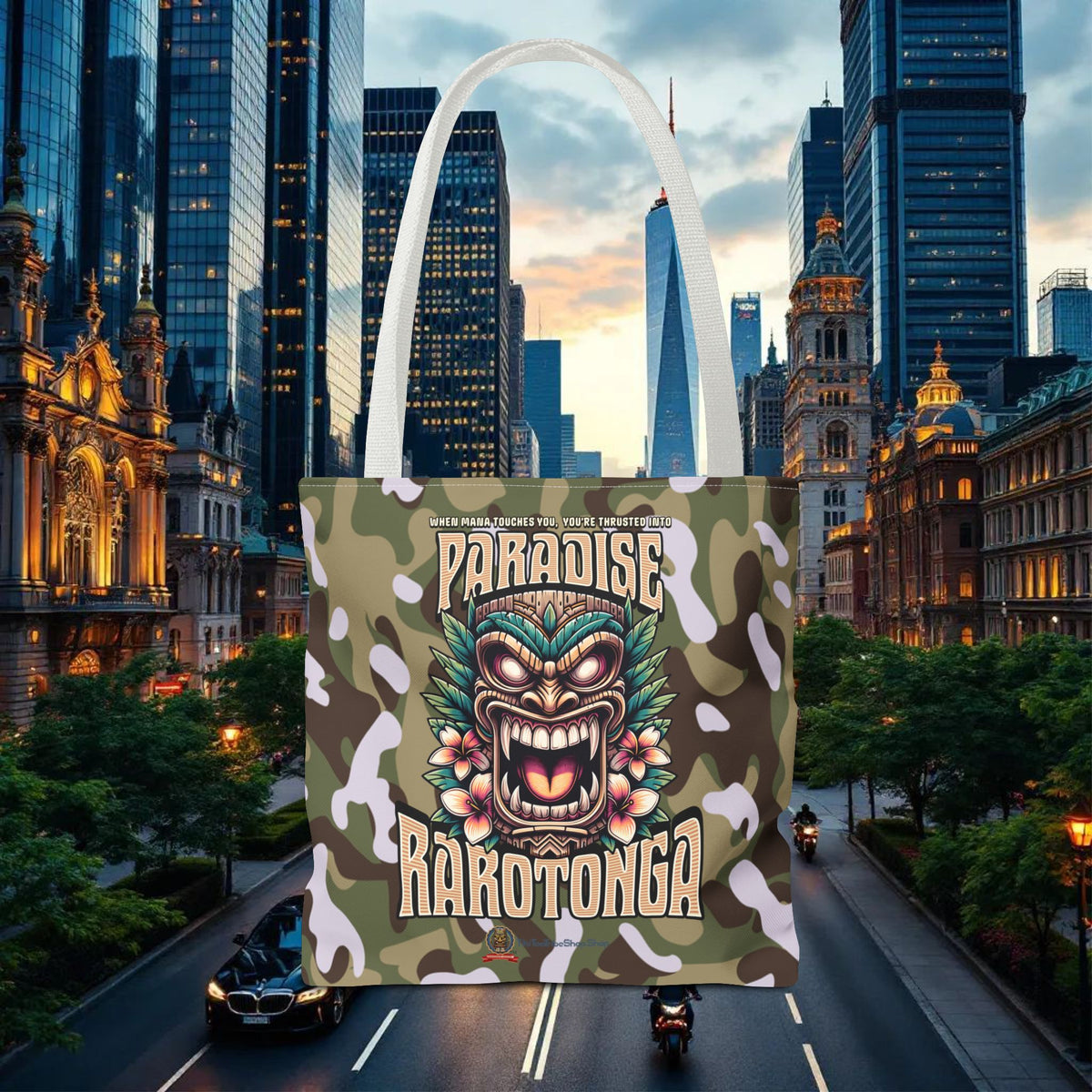 Tote Bag - 'Paradise Rarotonga'