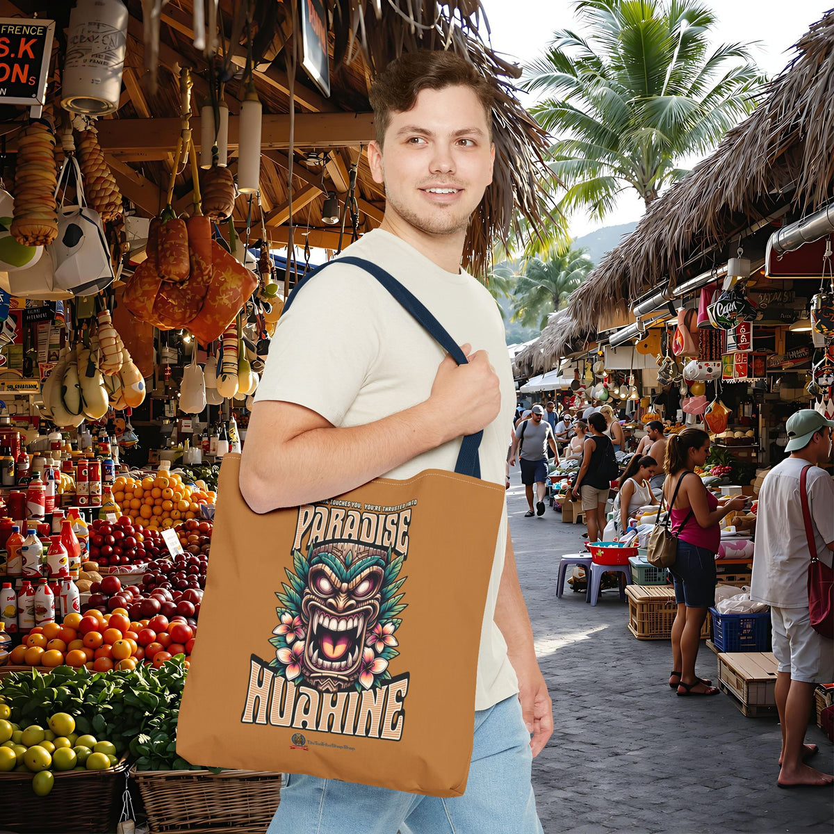 HUAHINE PARADISE Tote Bag