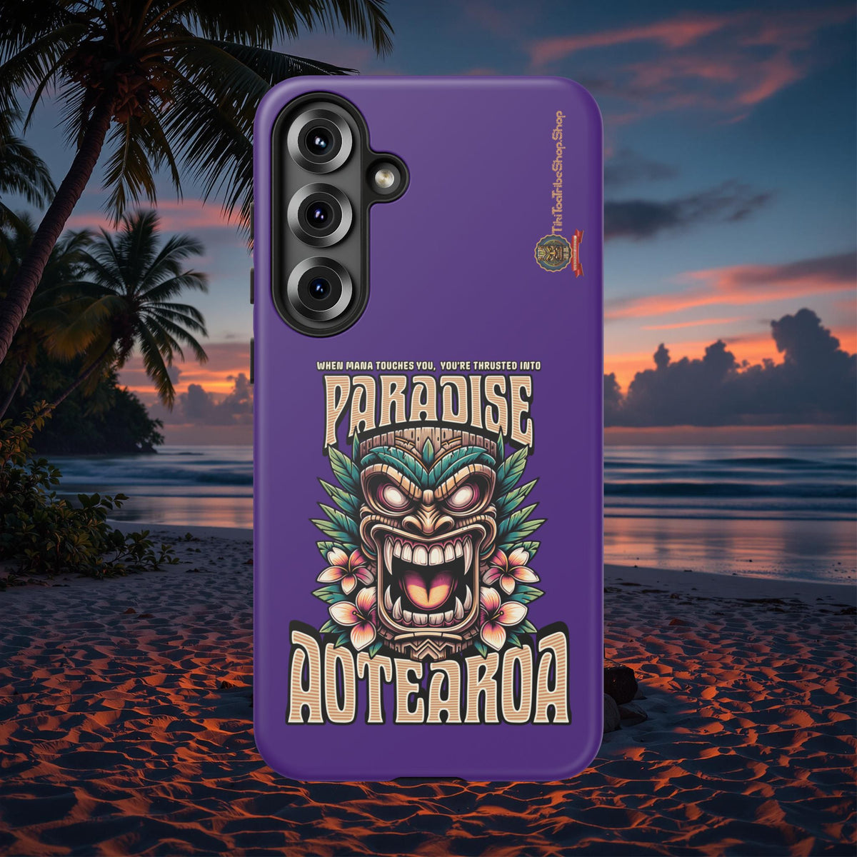 Aotearoa – Tiki Maori &amp; Ancestral Mana Shockproof Case