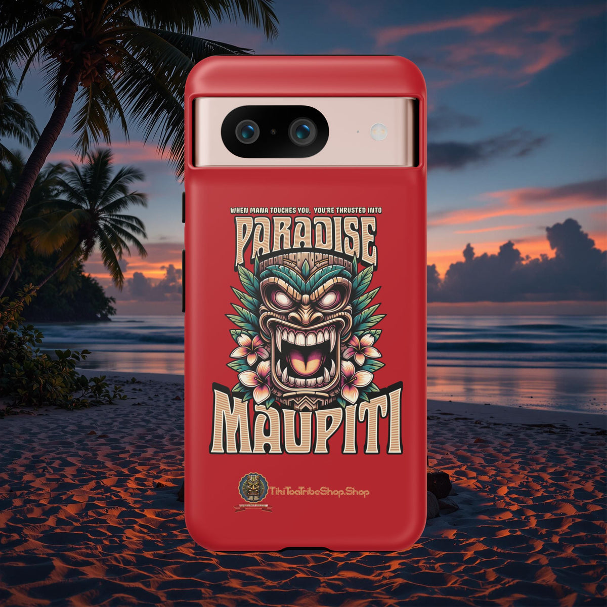 Maupiti Spirit – Coque Tiki Sauvage & Tropicale