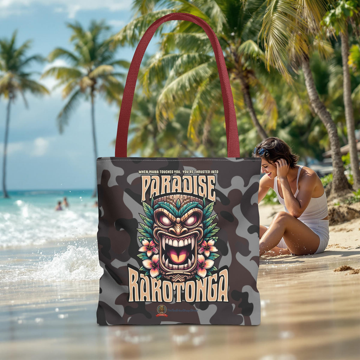 Tote Bag - 'Paradise Rarotonga'