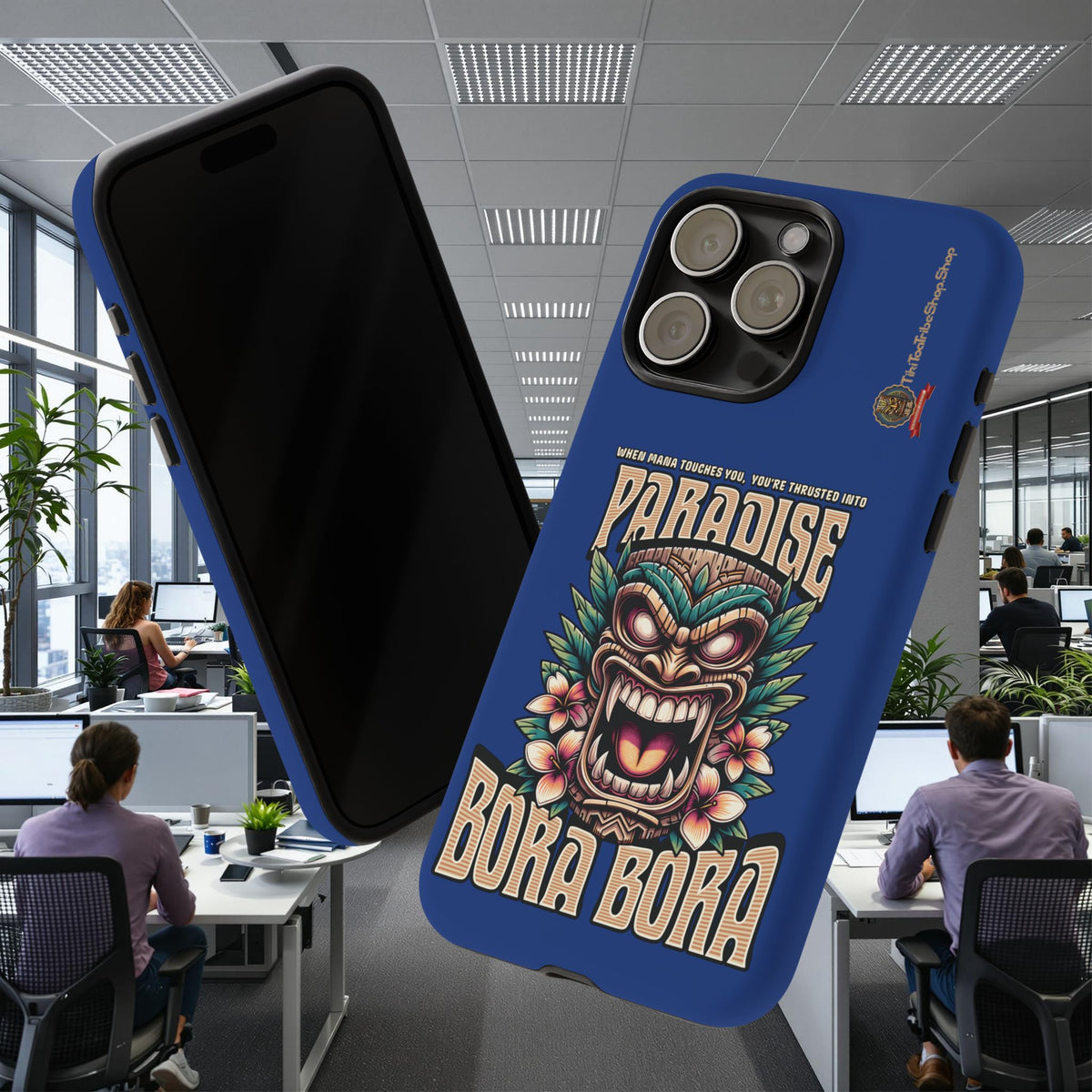Bora Bora – Coque Antichoc Premium Tiki Élégance