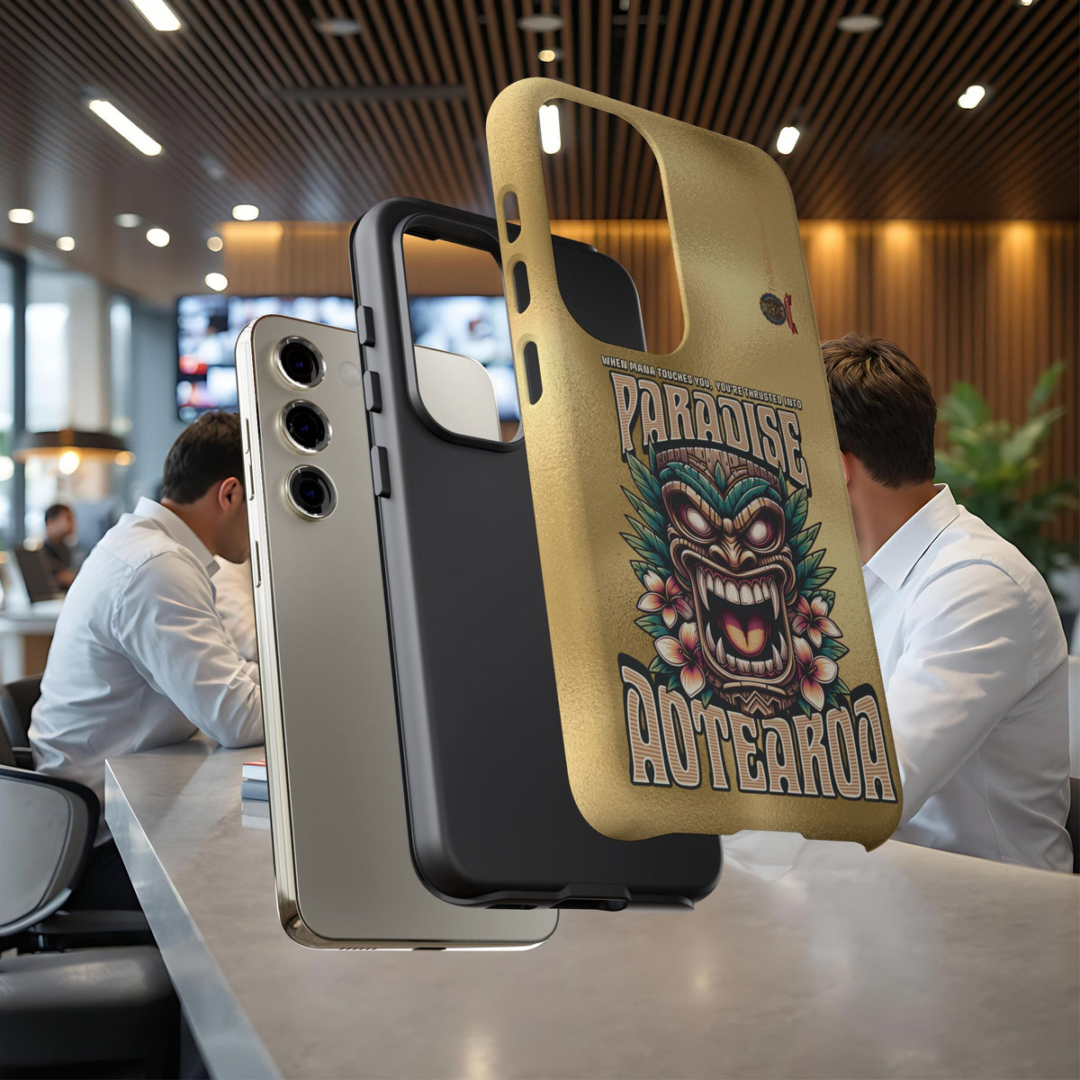 Aotearoa – Tiki Maori &amp; Ancestral Mana Shockproof Case