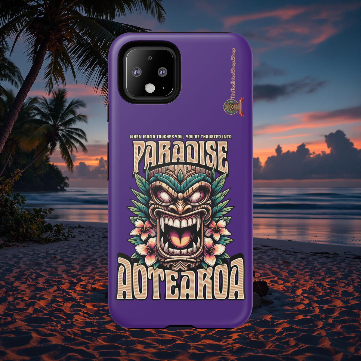 Aotearoa – Tiki Maori &amp; Ancestral Mana Shockproof Case