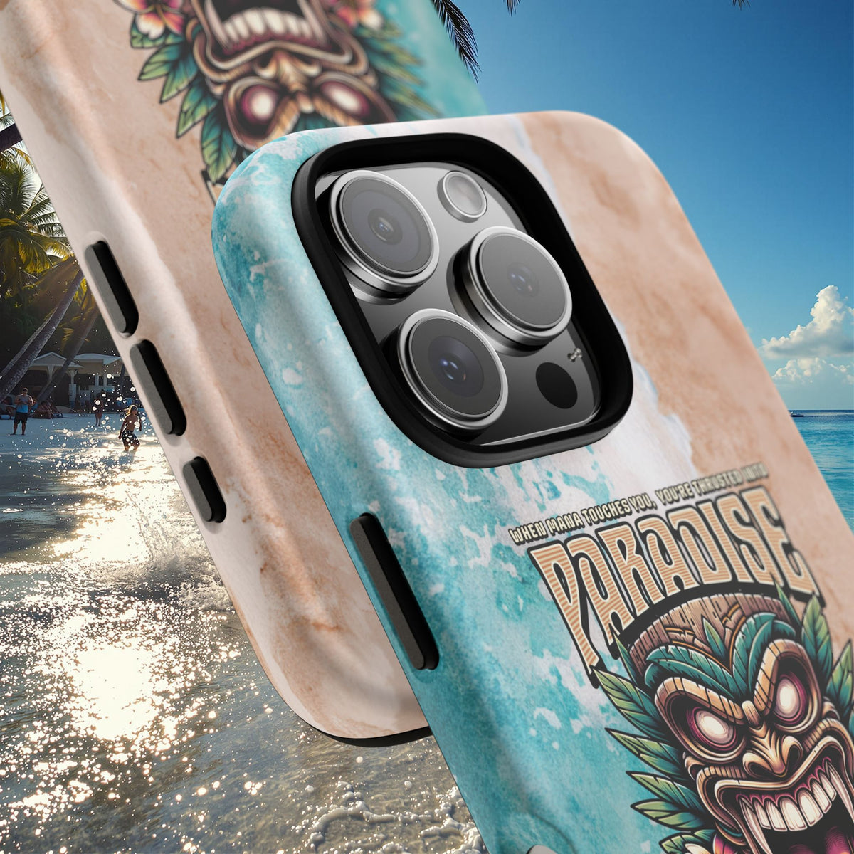 Aotearoa – Coque Antichoc Tiki Maori & Mana Ancestral