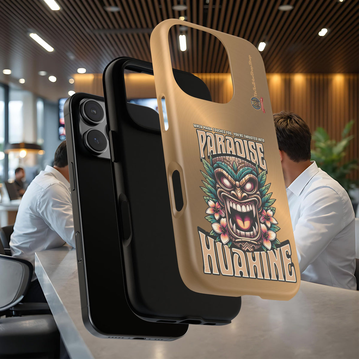 Huahine – Coque Antichoc Premium Tiki Fenua