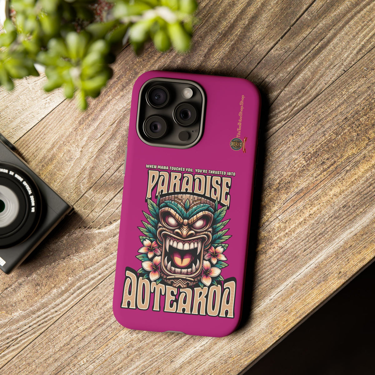 Aotearoa – Coque Antichoc Tiki Maori & Mana Ancestral