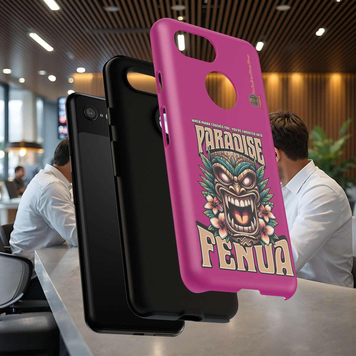 Fenua Guardian – Coque Antichoc Art Polynésien