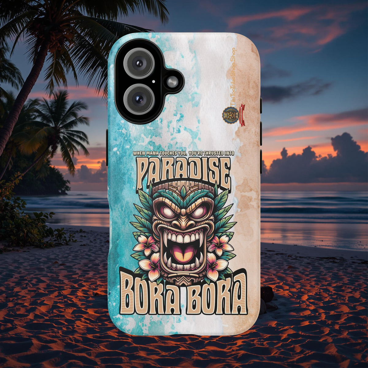 Bora Bora – Coque Antichoc Premium Tiki Élégance