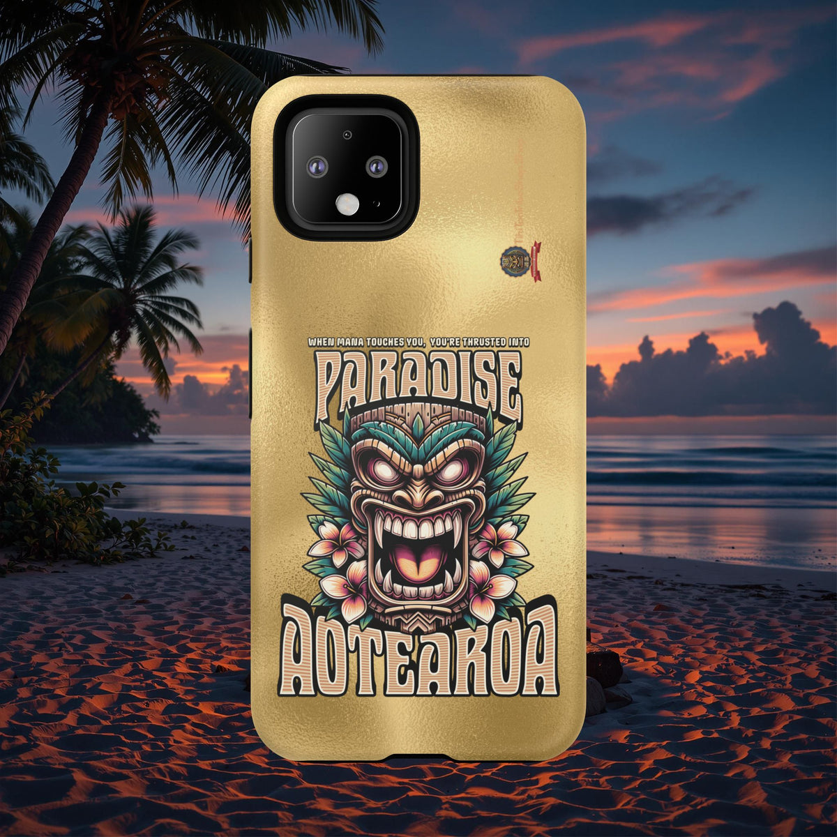 Aotearoa – Tiki Maori &amp; Ancestral Mana Shockproof Case