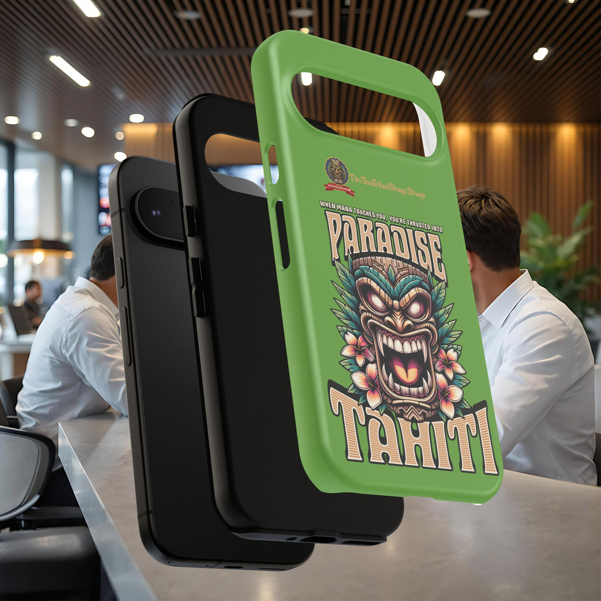 Tahiti – Coque Antichoc Premium Tiki Royal