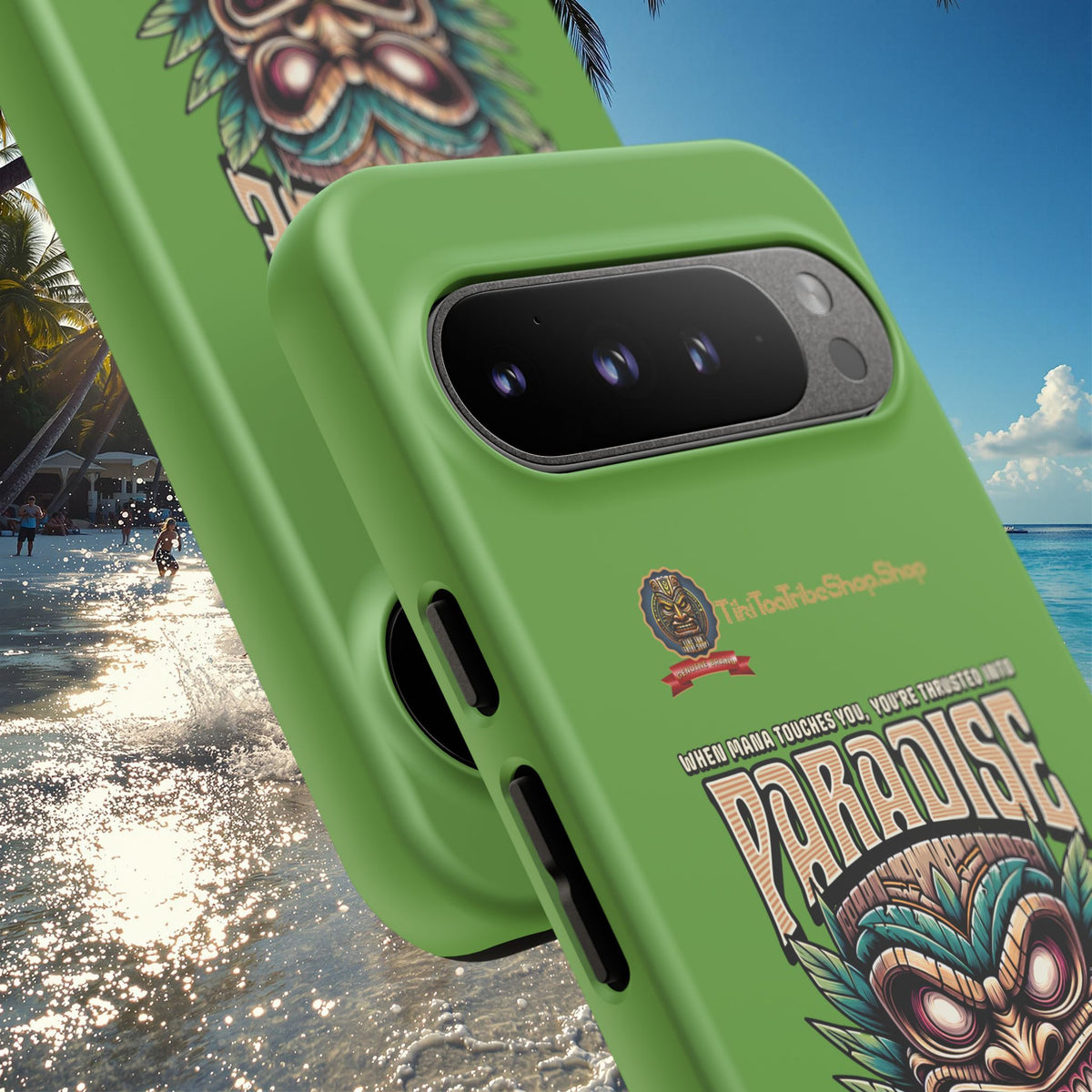 Tahiti – Coque Antichoc Premium Tiki Royal