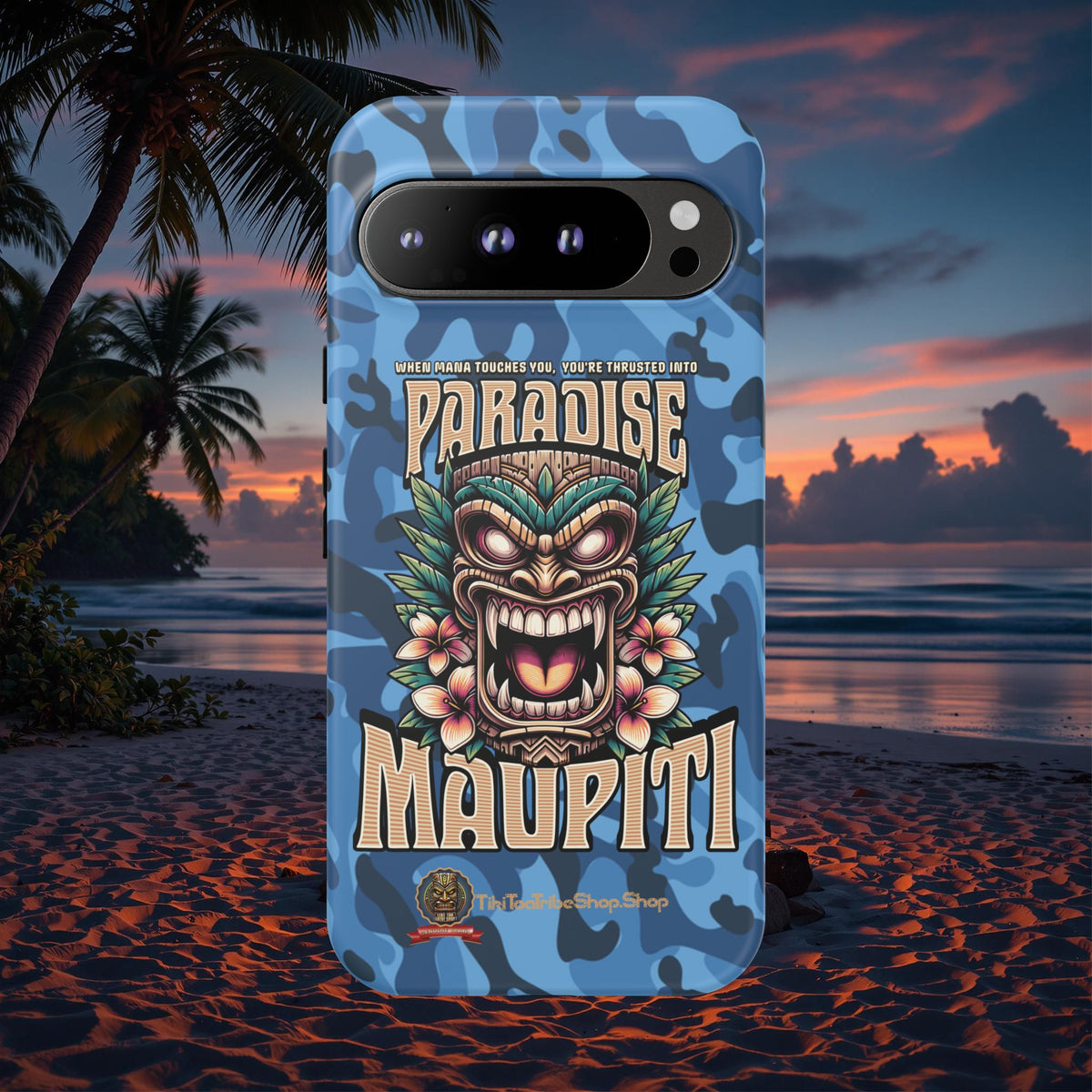 Maupiti Spirit – Coque Tiki Sauvage & Tropicale