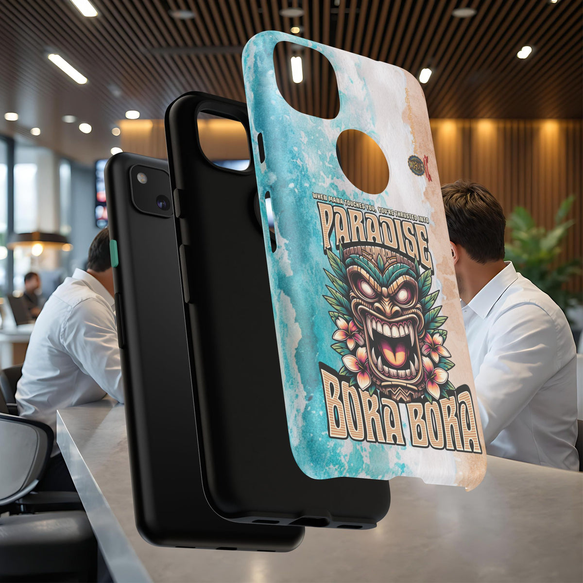Bora Bora – Coque Antichoc Premium Tiki Élégance