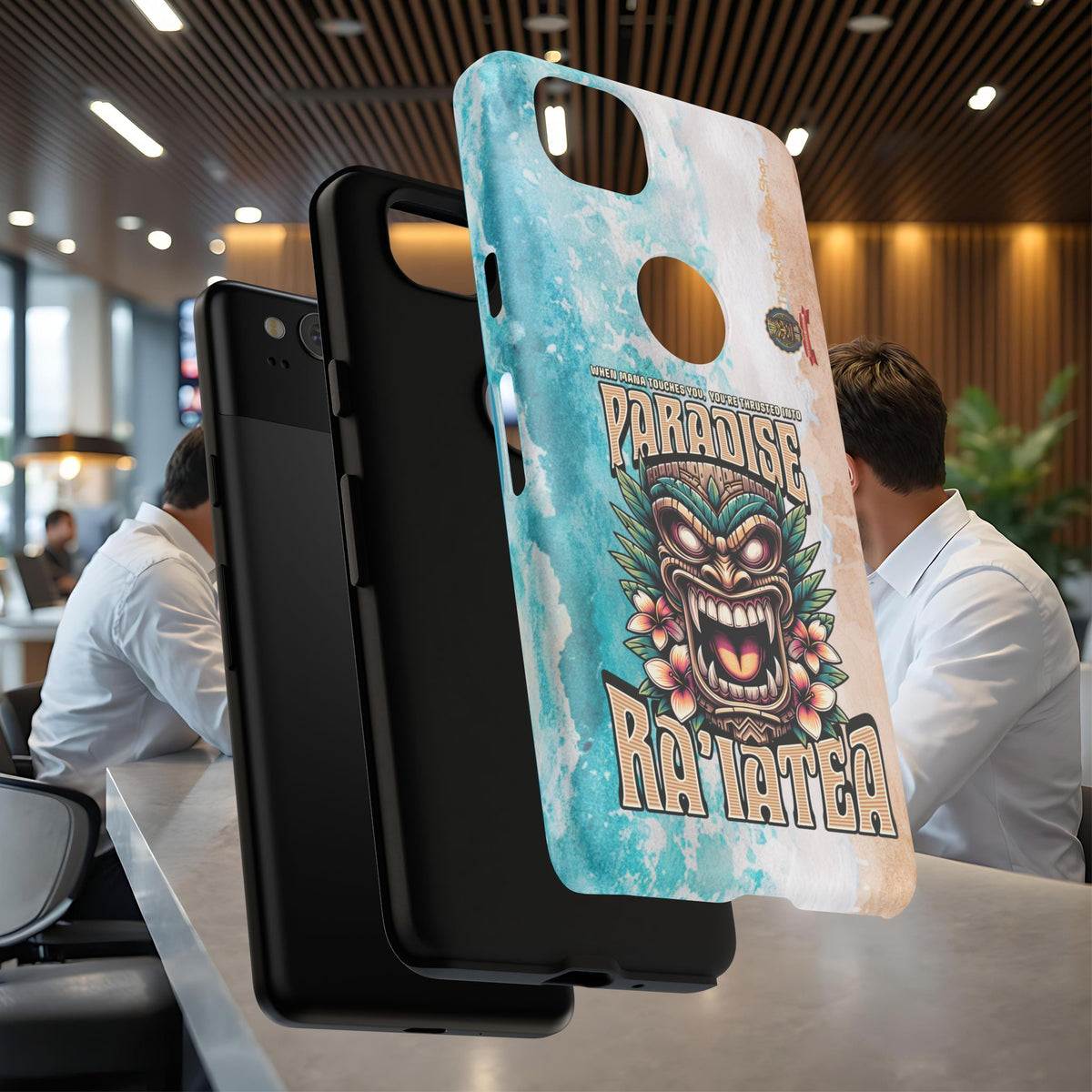 Ra’iatea – Coque Tiki Tribal de Protection Premium