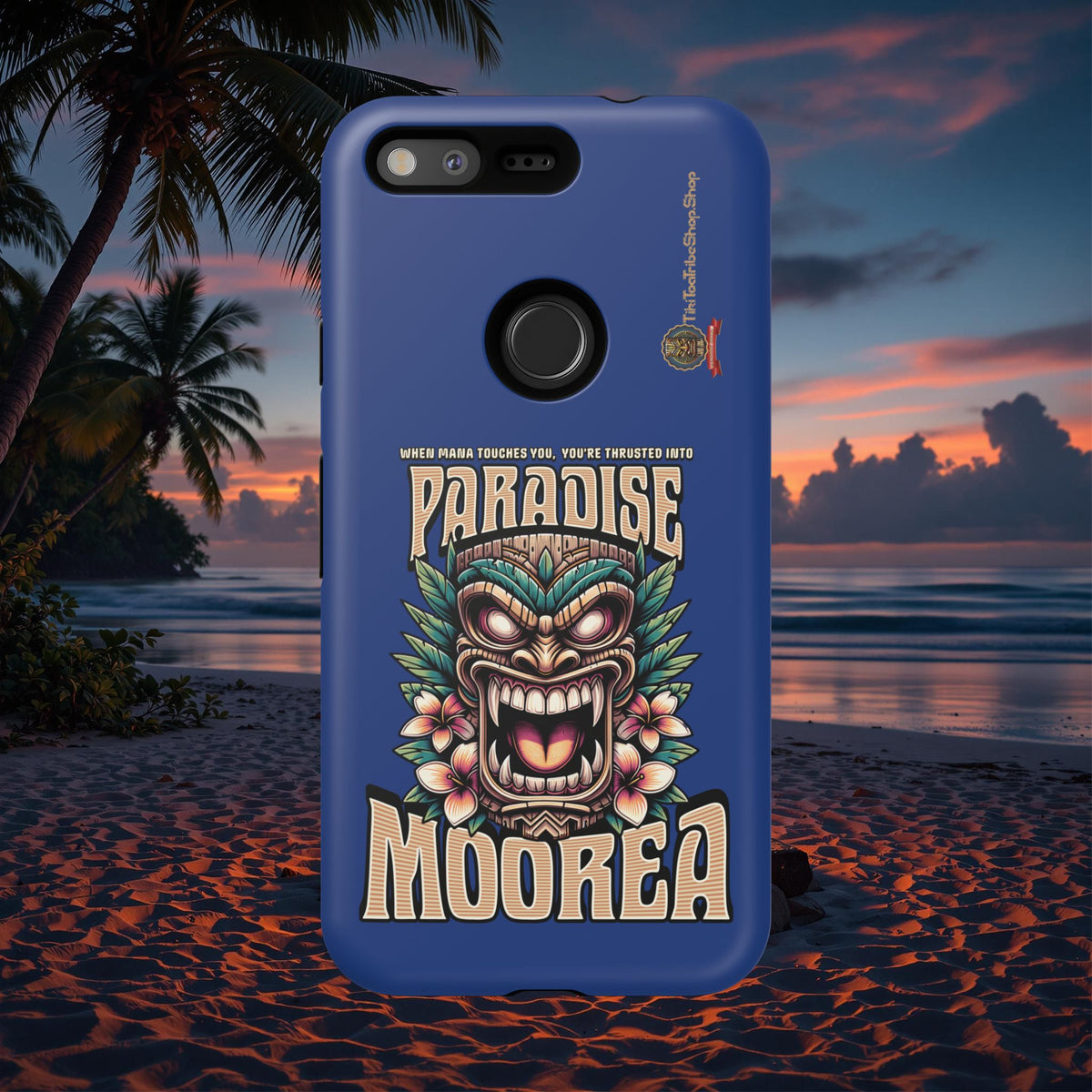 Moorea – Coque Antichoc Premium Tiki Fenua