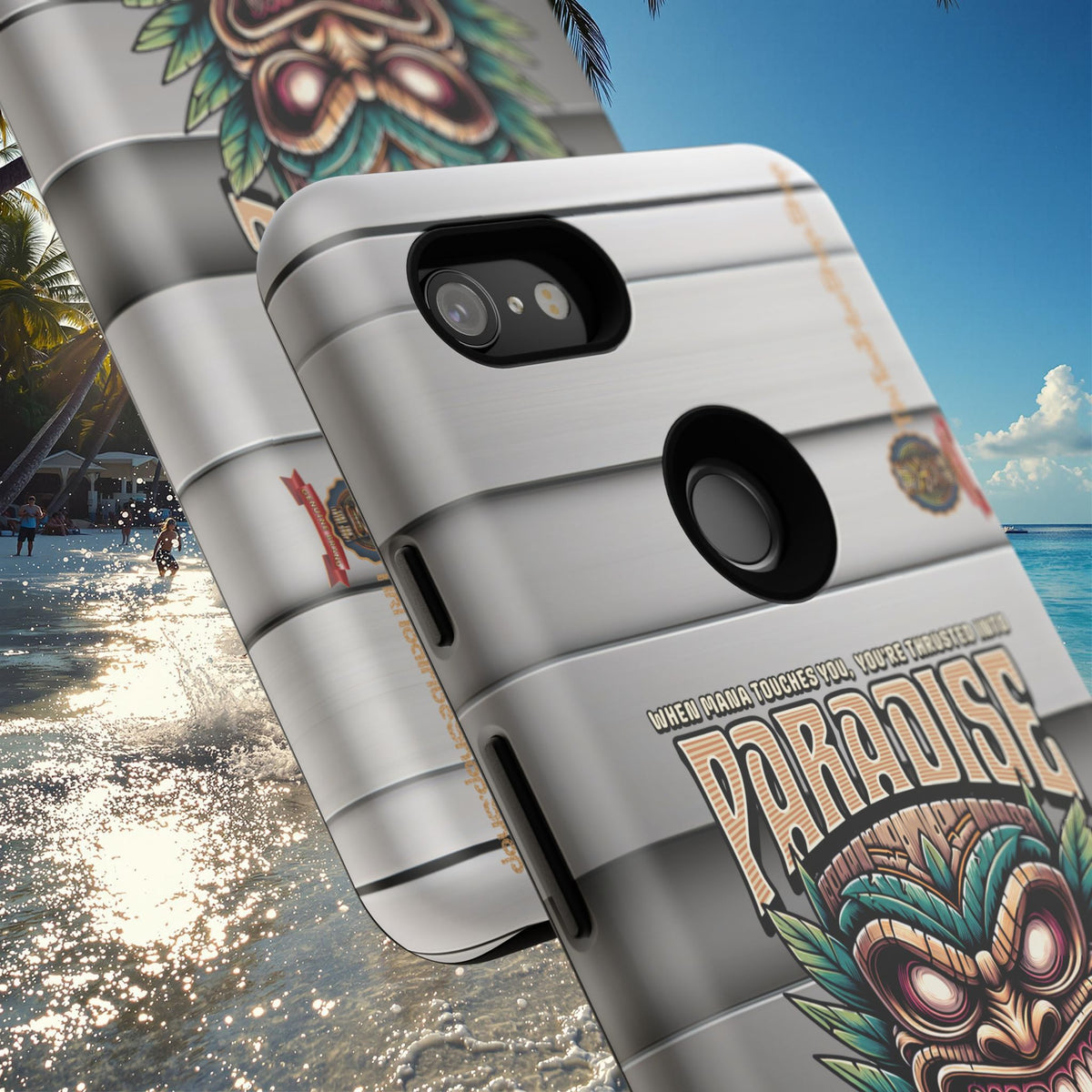 Bora Bora – Coque Antichoc Premium Tiki Élégance