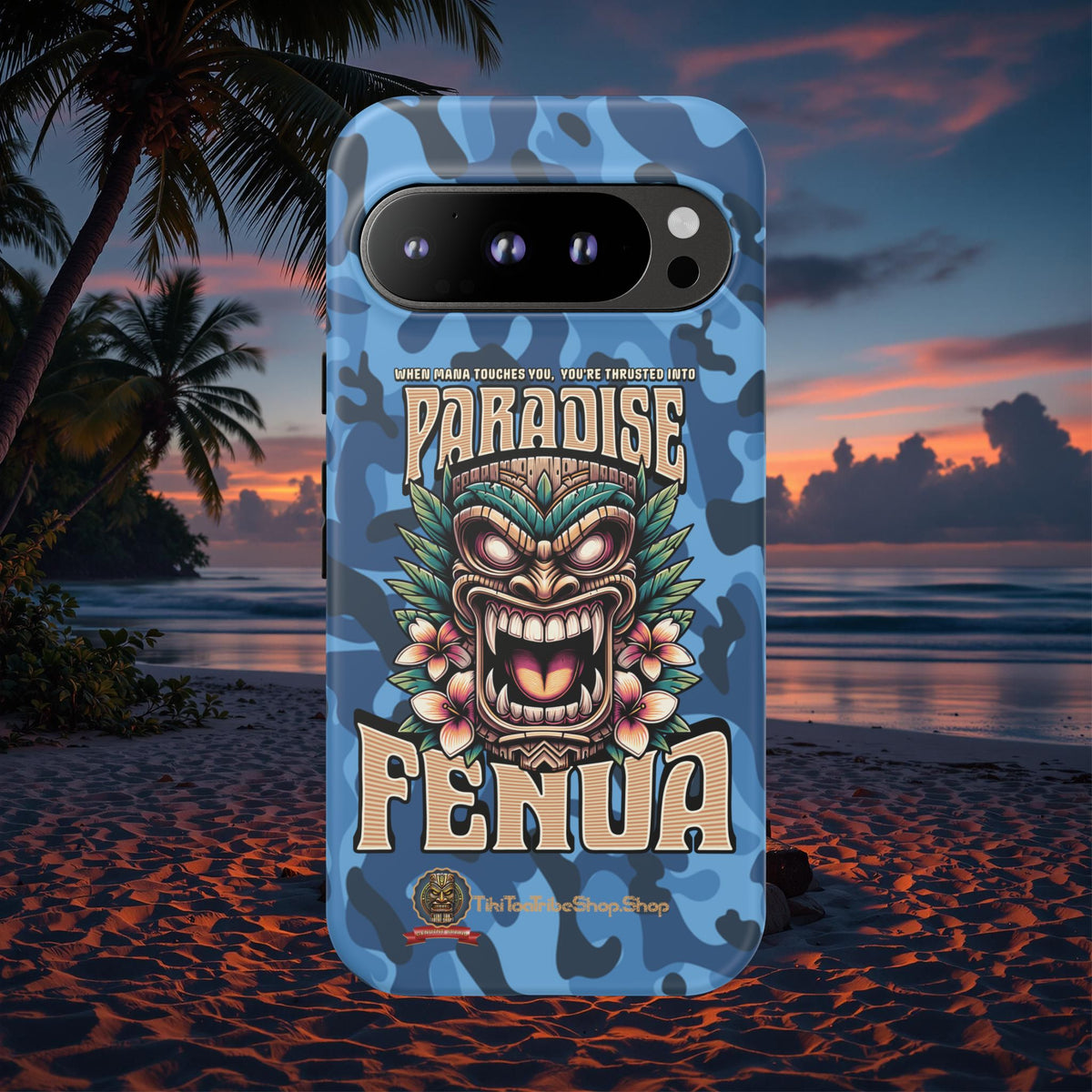Fenua Guardian – Coque Antichoc Art Polynésien