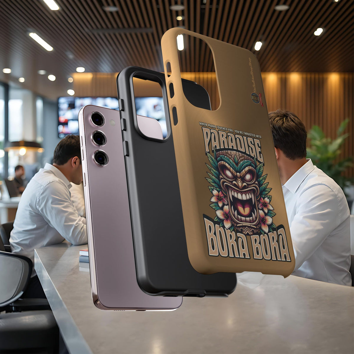 Bora Bora – Coque Antichoc Premium Tiki Élégance
