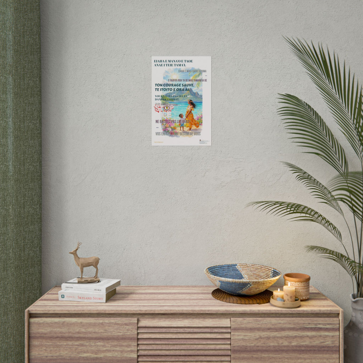 Posters Anti-ICE Polynésie – Affiches de Sensibilisation Contre la Drogue “Paruru i te ora – Brisons les chaînes de l’ICE”