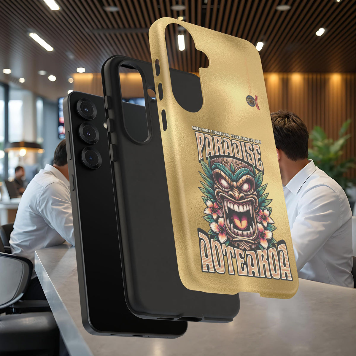Aotearoa – Tiki Maori &amp; Ancestral Mana Shockproof Case