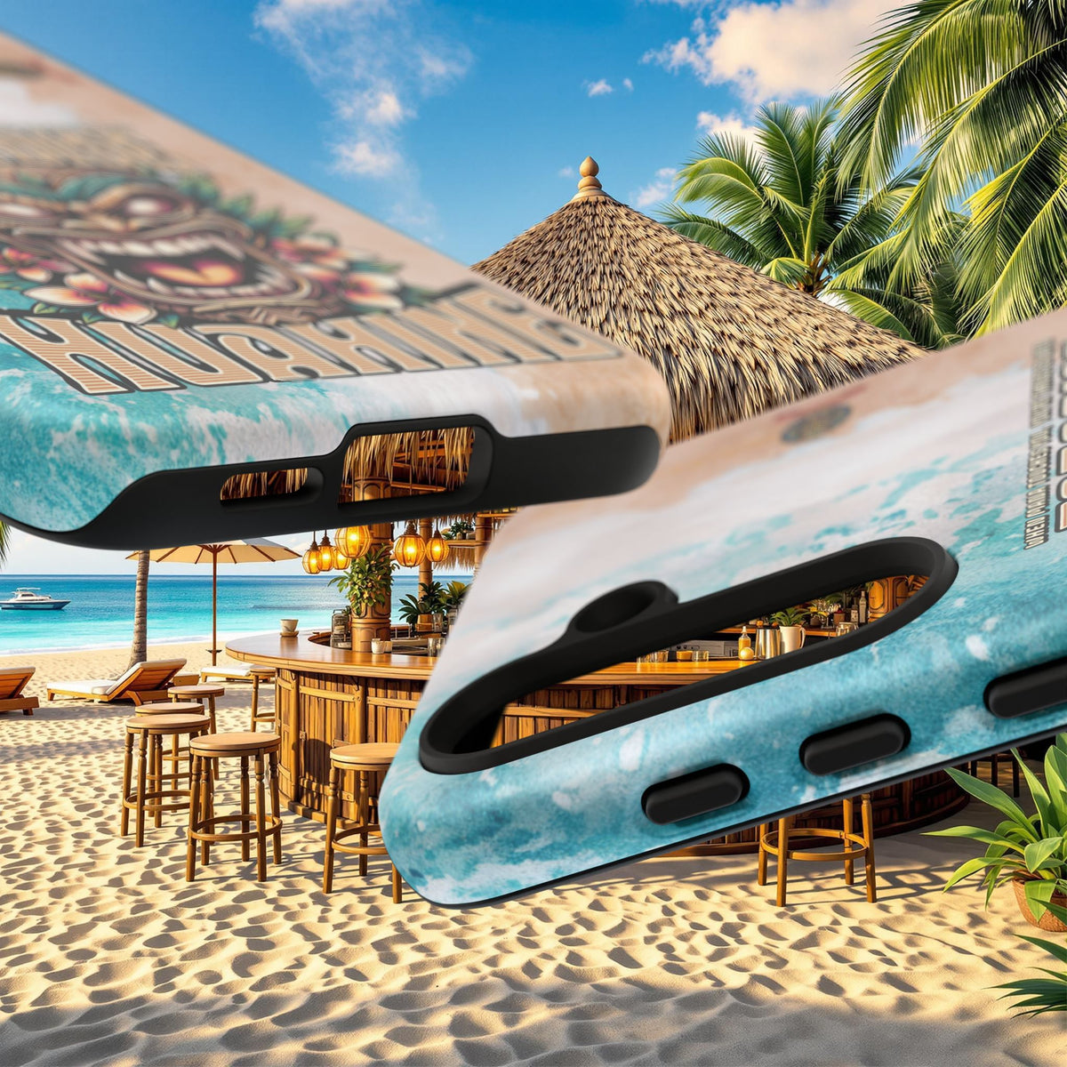 Huahine – Coque Antichoc Premium Tiki Fenua