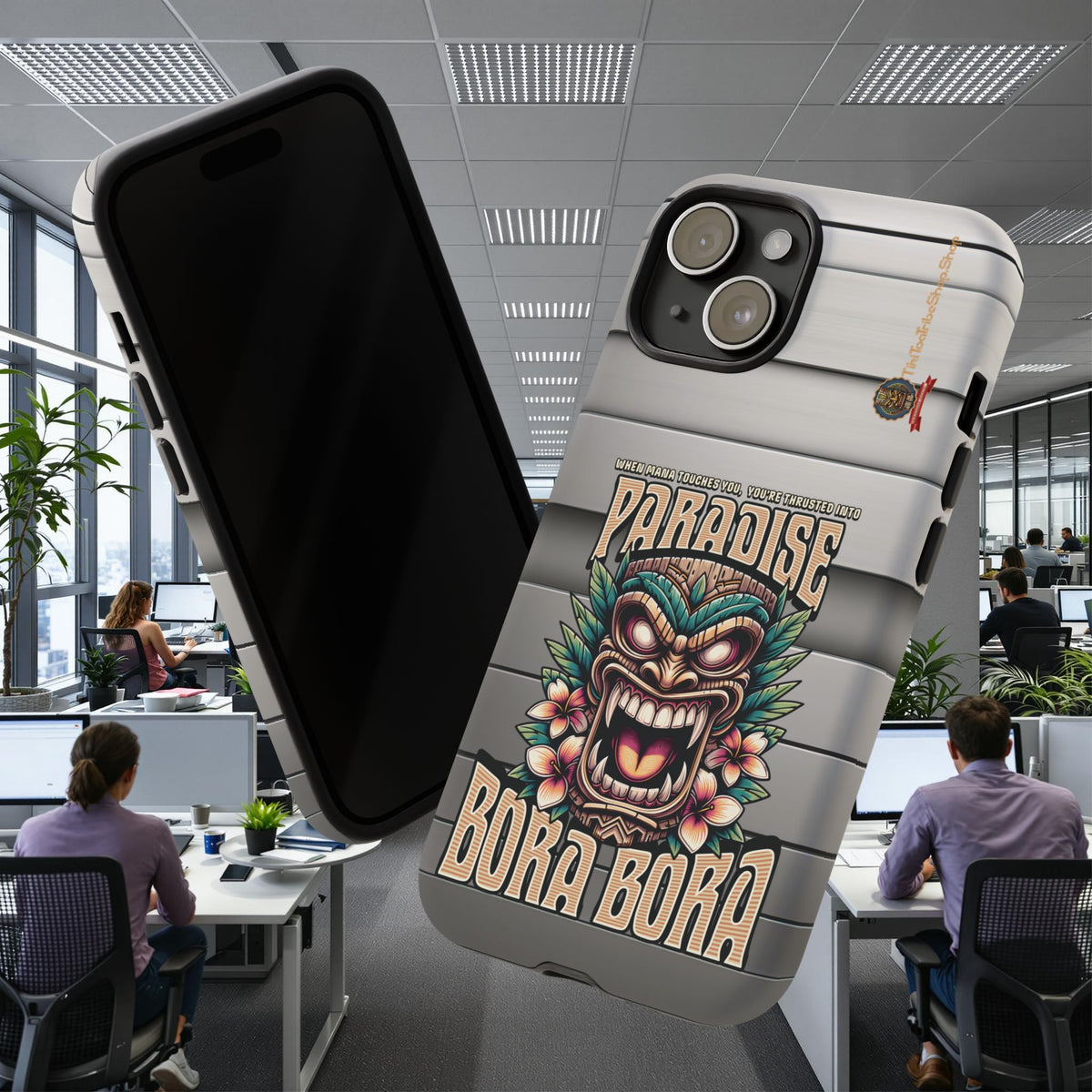 Bora Bora – Coque Antichoc Premium Tiki Élégance