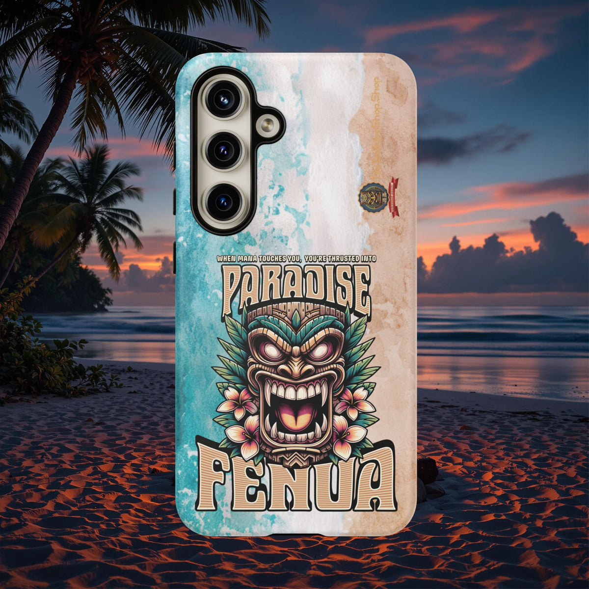 Fenua Guardian – Coque Antichoc Art Polynésien