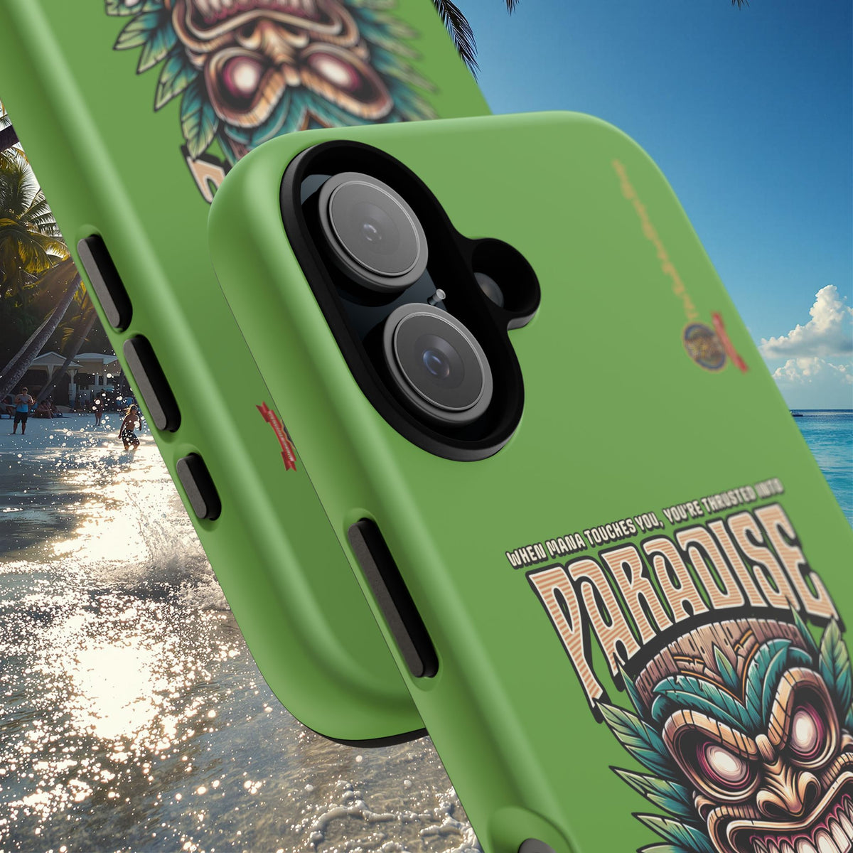 Tahiti – Coque Antichoc Premium Tiki Royal
