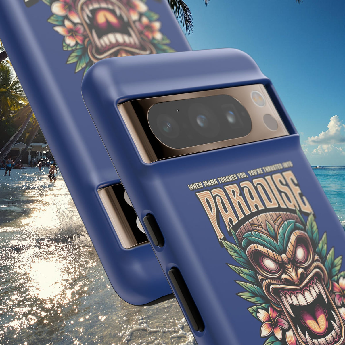 Tahiti – Coque Antichoc Premium Tiki Royal
