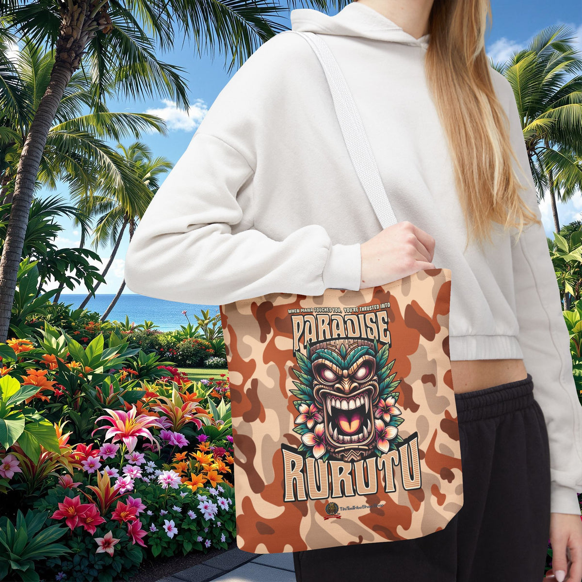 Tote Bag - 'Paradise Rurutu'